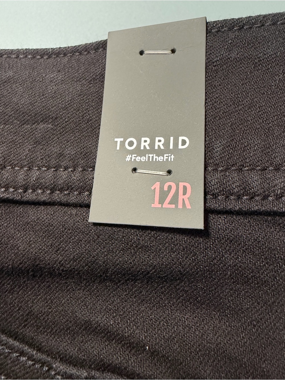 Torrid Bombshell Skinny Premium Stretch High-Rise Jean Black Studded sz 12 - Picture 4 of 9